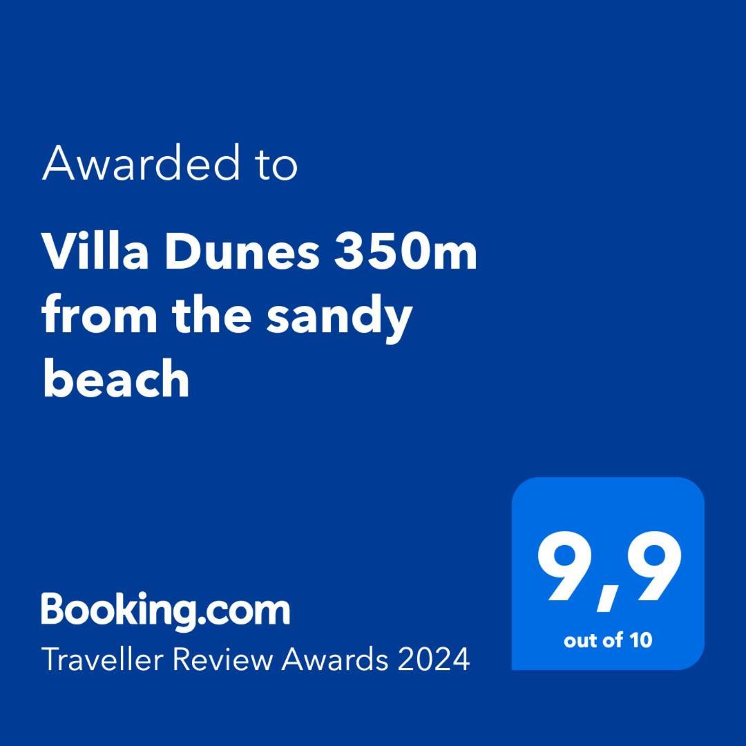 Villa Dunes 350M From The Sandy Beach Kalogria  Exteriör bild